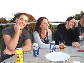 Tring Kickboxing enjoying a beer or two