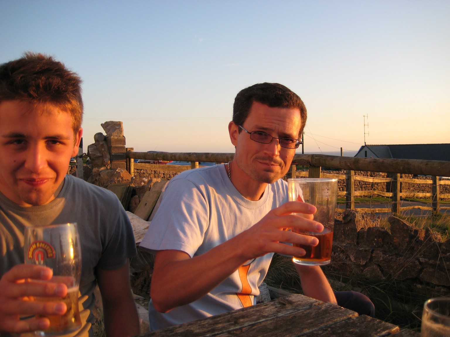 Tring Kickboxing enjoying a beer or two